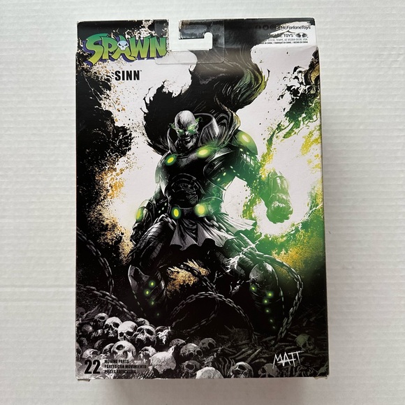McFarlane Toys Spawn Toy, Wave 5 Sinn- Action Figure . - Picture 2 of 6